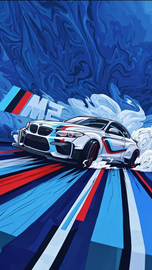 Bmw M2 cs phone skin