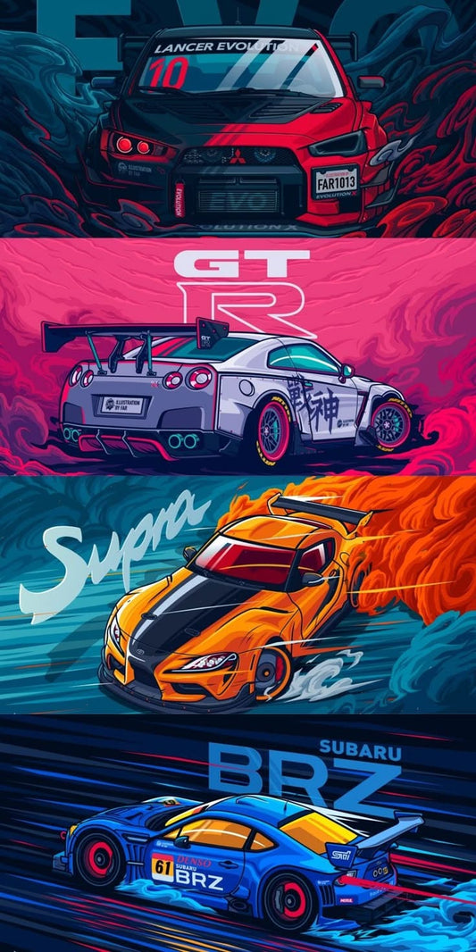 GTR Car Phone Skin